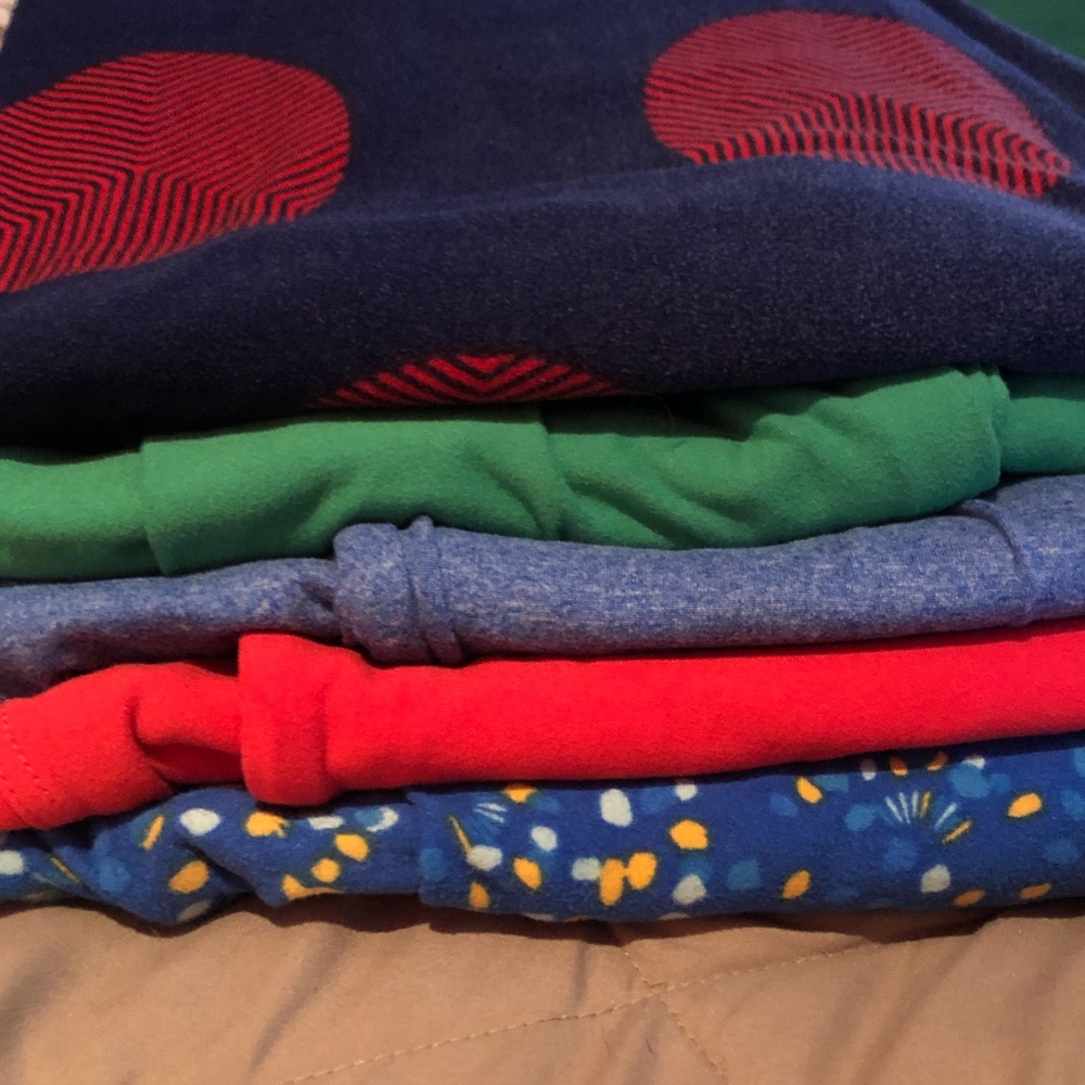 5 lularoe TC leggings